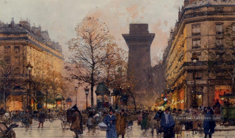 Les Grands Boulevards A Paris Peintures à l'huile
